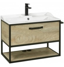 1A2424K1LTDU0 Набор: 1A242401LTDU0 Лофт Фабрик 80 Дуб Эндгрейн/ 1A708031FB010 Раковина Фабиа 80 1A2424K1LTDU0