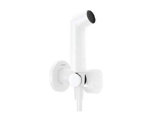 Гигиенический душ, Hansgrohe, Bidette S EcoSmart , цвет-белый матовый Гигиенический душ, Hansgrohe, Bidette S EcoSmart , цвет-белый матовый