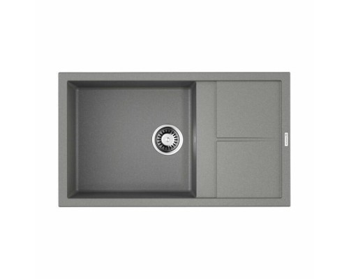 Мойка, OMOIKIRI, Sumi, шгв 860-500-220, отверстия для смесителя-6 промаркированных, цвет-Leningrad grey