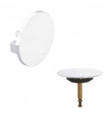 735883 Multiplex Visign M5 комплект накладок к сливу-переливу Multiplex, модель 6162.01, белый 735883