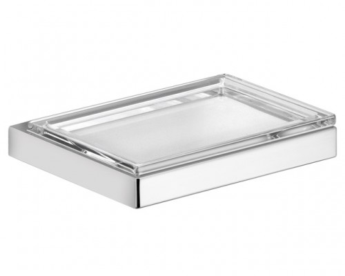 11155019000 EDITION 11 Мыльница настенная, со съемной хрустальной мыльницей, хром 11155019000