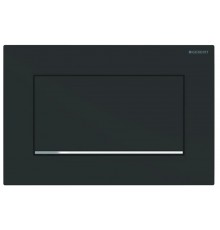 115.893.14.1 Смывная клавиша Sigma 30 NEW смыв-стоп к 111.300/350/361/362/380/390/796 не оставляет отпечатков пальцев,черный мат/глянц хром/черный мат 115.893.14.1