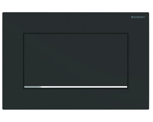 115.893.14.1 Смывная клавиша Sigma 30 NEW смыв-стоп к 111.300/350/361/362/380/390/796 не оставляет отпечатков пальцев,черный мат/глянц хром/черный мат 115.893.14.1