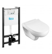 893105010 ПЭК VICTORIA подвесной унитаз Rimless+инсталляция+slim сиденье (м/л) КНОПКА НА ВЫБОР ЗАКАЗЫВАЕТСЯ ОТДЕЛЬНО 893105010