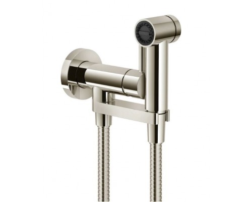 AV00600NLP Комплект для гигиенического душа встроенный (смеситель + гигиеническая лейка + шланг), никель AV00600NLP