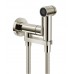 AV00600NLP Комплект для гигиенического душа встроенный (смеситель + гигиеническая лейка + шланг), никель AV00600NLP