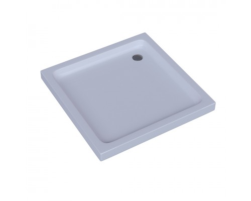 Поддон акриловый, квадрат, с ножками и съемной панелью. БЕЗ СИФОНА. 10010015 DPA-0000003