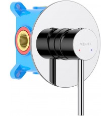 AQ1366CR ЕВРОПА смеситель для душа 1 режим (внешняя и скрытая часть) AQ1366CR