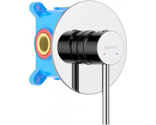 AQ1366CR ЕВРОПА смеситель для душа 1 режим (внешняя и скрытая часть) AQ1366CR