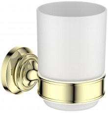 AQ4504PG КЛАССИК стакан с держателем, полир. золото AQ4504PG