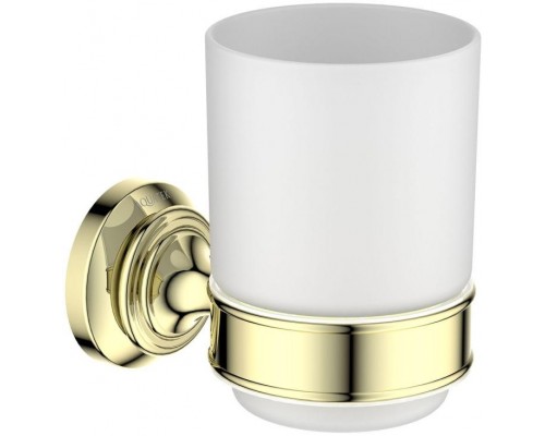AQ4504PG КЛАССИК стакан с держателем, полир. золото AQ4504PG