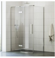 COPS-90 хром + Транспарент, душевая стенка X9VV70A00Z1