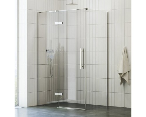 COPS-90 хром + Транспарент, душевая стенка X9VV70A00Z1