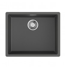 Omoikiri Yamakawa 55T Integra PL Кухонная мойка из Tetogranit 55,6x22 см, цвет: платина 4997268