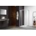 AQ ARI KV 09020CH Душевой уголок квадратный, двери раздвижные 900x900x2000 профиль хром, стекло прозрачное AQ ARI KV 09020CH