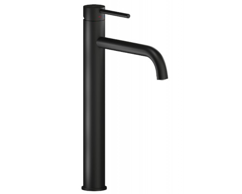LV00128/2BM LIVE смеситель для раковины высокий, матовый черный LV00128/2BM