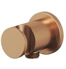 Настенный отвод для душа с держателем 706.60RGB РОЗОВОЕ ЗОЛОТО X07P708