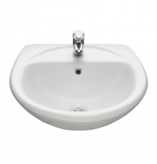 131112S0011B0 Умывальник Соната с переливом белый 540х485 1.3111.2.S00.11B.0