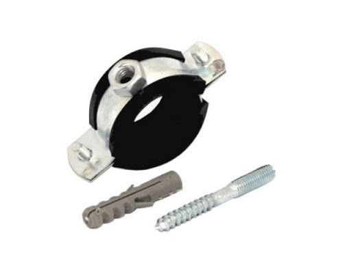 Хомут ст оц рез/пр М8 (72-80)мм (2 1/2") в/к Хомут ст оц рез/пр М8 (72-80)мм (2 1/2") в/к