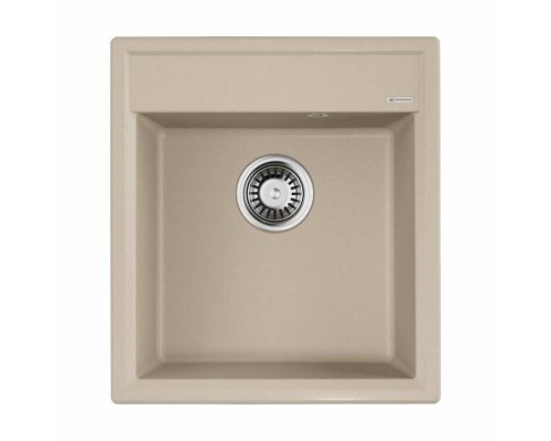 Мойка, OMOIKIRI, Daisen, шгв 460-510-215, отверстия для смесителя-3 промаркированных, цвет-бежевый