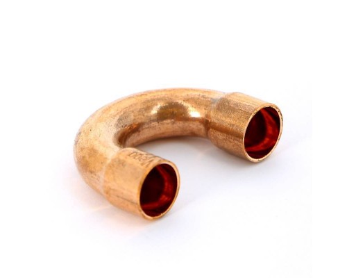 Дуга двухраструбная пайка VIEGA 12 / 180° медь