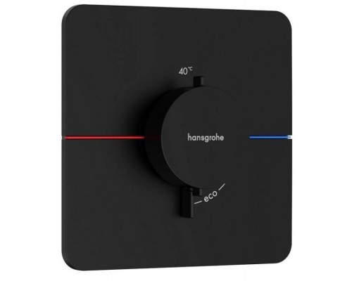Смеситель для душа, Hansgrohe, ShowerSelect Comfort Q, цвет-черный матовый