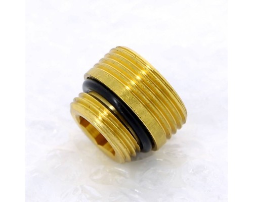 Ниппель НН для радиаторов с нижней подводкой TIEMME 3/4"x1/2"