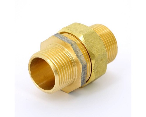 Разъемное соединение с коническим уплотнением бронза VIEGA НН 1"