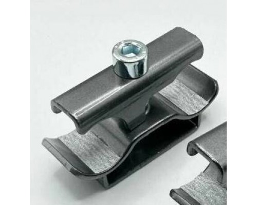 ZB0281. Фиксирующий зажим, цвет AME (Anthrazit metallic)