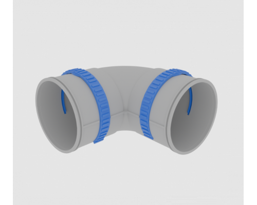 Отвод 90° Flexag FL75-PP90