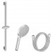 Душевой гарнитур - шланг 150 см, с плоской лейкой (3 функции), держатель (70см) 902.00 X07P177