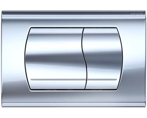 KDI-0000047 (021B) Панель смыва Хром глянец (клавиши прямоугольные) KDI-0000047
