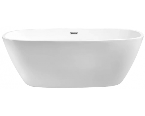 AQ-128778Wt ТЕРА Ванна акриловая, отдельностоящая, 1700780590. В комплекте со сливом и ножками. Цвет белый глянцевый. AQ-128778Wt
