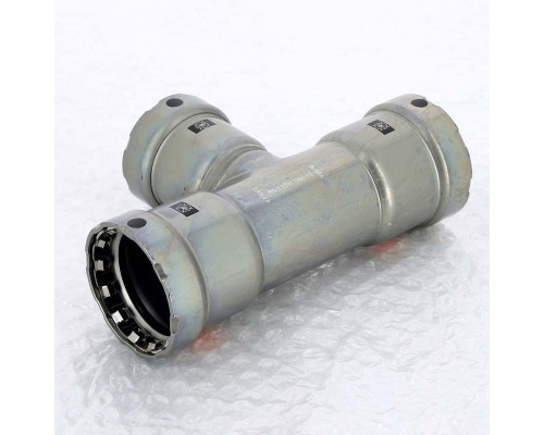 Тройник пресс оцинкованная сталь Megapress VIEGA 1"1/2x1"1/4x1"1/2