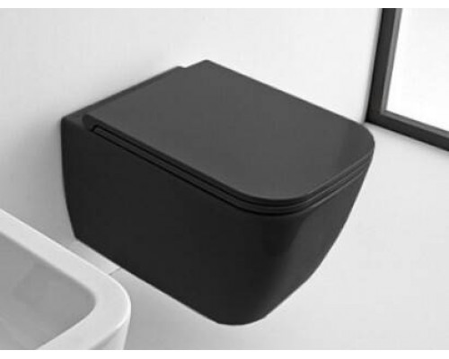 Унитаз, Scarabeo, Teorema 2.0, подвесной, шгв 360-520-350, BIOKER, цвет-Ardesia