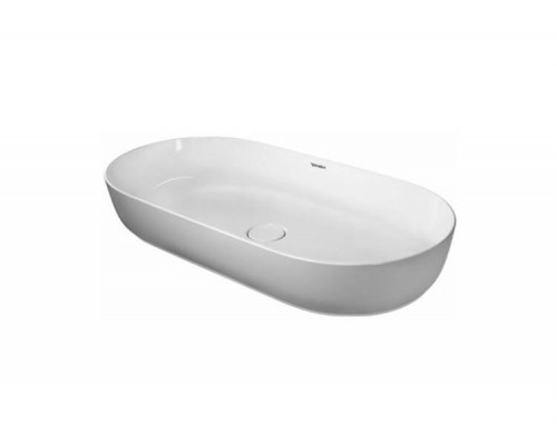 Раковина, Duravit, Luv, шгв 800-400-140, отверстия для смесителя-отсутствуют, цвет-белый