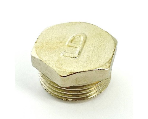 Заглушка LD Н 3/4" никелированная
