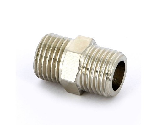 Ниппель Н никелированный UNI-FITT 1/4" Ниппель Н никелированный UNI-FITT 1/4"