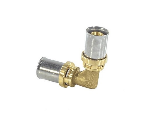 Угольник МП/PE-X пресс лат Дн20х90гр Giacomini RM122Y007