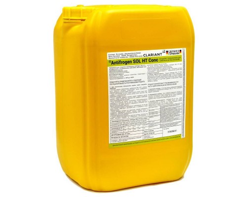 Теплоноситель Clariant Antifrogen SOL HT пропиленгликоль 22 кг для солнечных систем Теплоноситель Clariant Antifrogen SOL HT пропиленгликоль 22 кг для солнечных систем