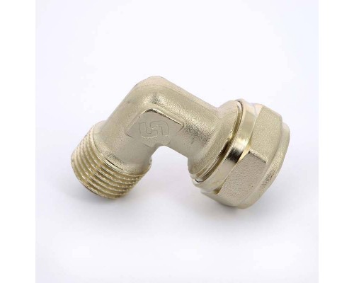Угол обжим-Н никелированный UNI-FITT 20х1/2"