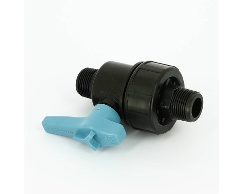 Кран НН Unidelta 3/4" для труб ПНД полипропилен PP-B
