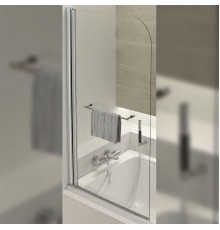 ODEON UP E4932-GA Экран на прямоугольную ванну, прозрач.,стекло/хром E4932-GA
