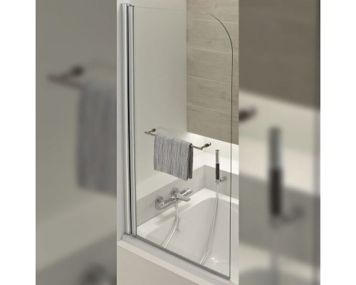 ODEON UP E4932-GA Экран на прямоугольную ванну, прозрач.,стекло/хром E4932-GA