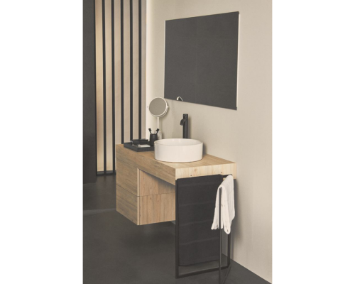 BC269XG CERALINE Vessel смеситель для раковины высокий матовый черный BC269XG