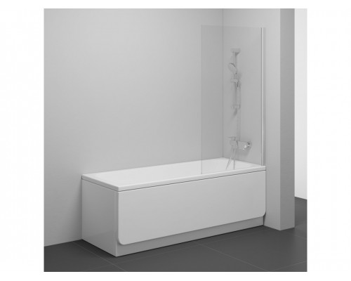 NVS1-80 блестящий + Transparent, шторка на ванну 7O840C00Z1