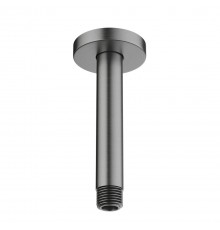 AQ2171BGM держатель верхнего душа потолочный 150 мм, оружейная сталь (шлиф. черный хром) AQ2171BGM