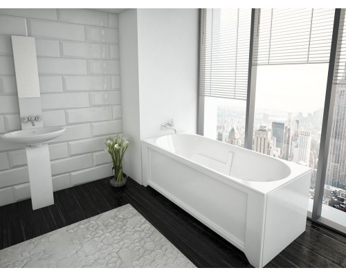 Лея пустая с фр.экр. (слив справа) LEY170-0000057