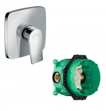 31456000S Set HG Metris смеситель для душа (31456000+01800180) 31456000S