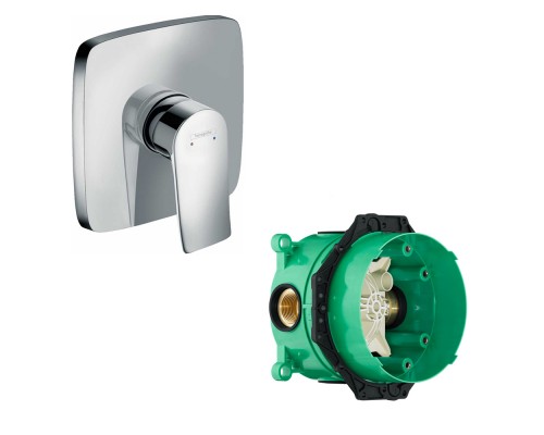 31456000S Set HG Metris смеситель для душа (31456000+01800180) 31456000S